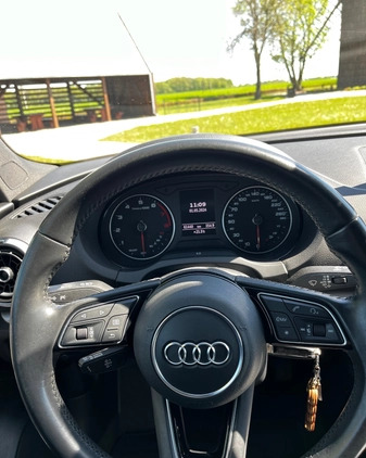 Audi A3 cena 79500 przebieg: 61500, rok produkcji 2017 z Słubice małe 29